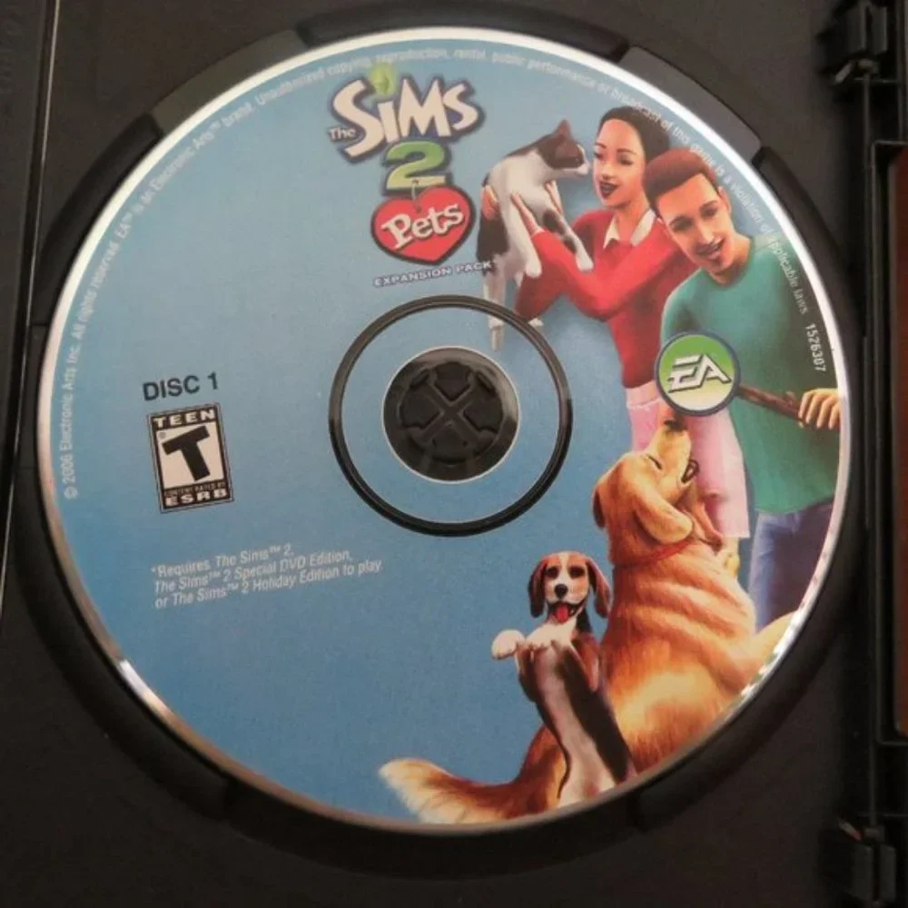 The Sims 2 Lot of Two Expansion Packs Pets And Nightlife